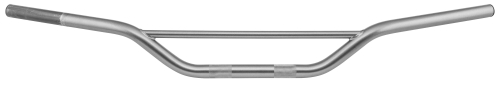 BikeMaster - BikeMaster 7/8in. Carbon Steel Handlebar - CR High Bend - Silver - 111854
