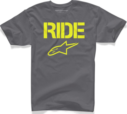 Alpinestars - Alpinestars Ride Solid T-Shirt - 1025-72007-18B-2X - Charcoal - 2XL