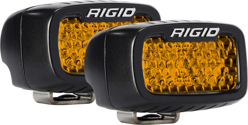 RIGID Industries - RIGID Industries SR-M Pro Series Rear Facing Lights - Standard Mount - Amber - 90171
