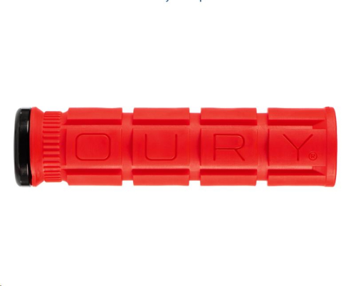 Oury Grips - Oury Grips Waffle Grips - Red - OSCXWA50