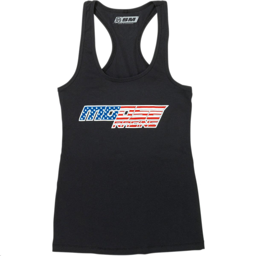 Moose Racing - Moose Racing Glory Womens Tank Top - 3031-3486 - Black - Small