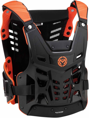 Moose Racing - Moose Racing Synapse Lite Roost Deflector - 2701-0913 - Black/Orange - XL-2XL