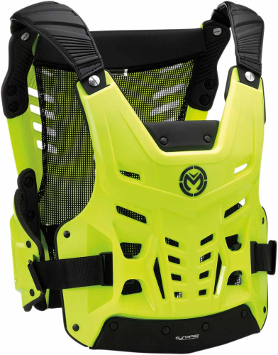 Moose Racing - Moose Racing Synapse Lite Roost Deflector - 2701-0915 - Hi-Viz/Black - XL-2XL