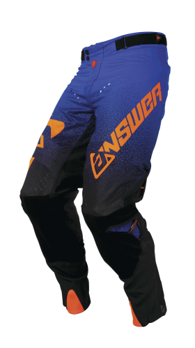 Answer - Answer Trinity Pants - 0407-0530-9628 - Black/Cobalt/Flo Orange - 28