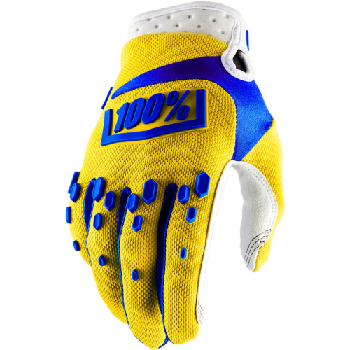 100% - 100% Airmatic Youth Gloves - 10004-004-04 - Yellow - Small