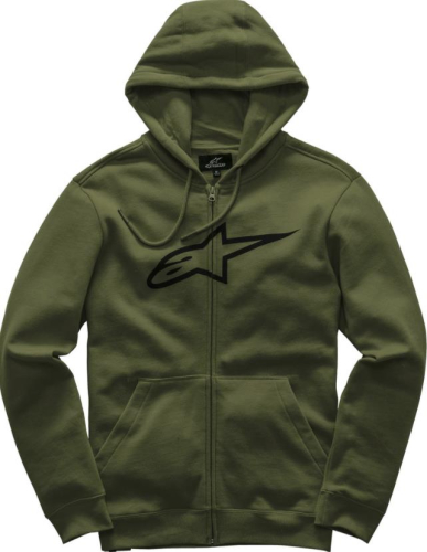 Alpinestars - Alpinestars Ageless Fleece Hoody - 1017-53007-690-S - Military - Small