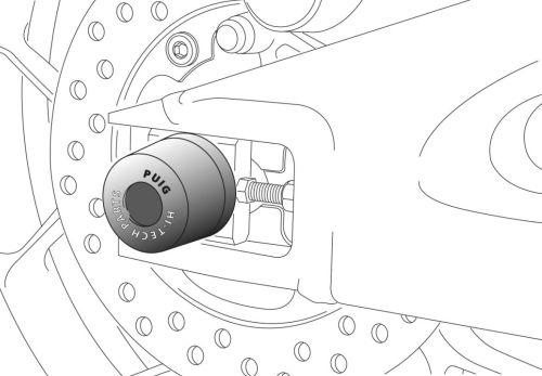 PUIG - PUIG Universal Front/Rear Axle Slider - 9031N