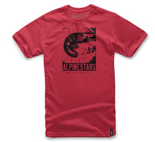Alpinestars - Alpinestars Spoker T-Shirt - 1037-72068-30-L - Red - Large