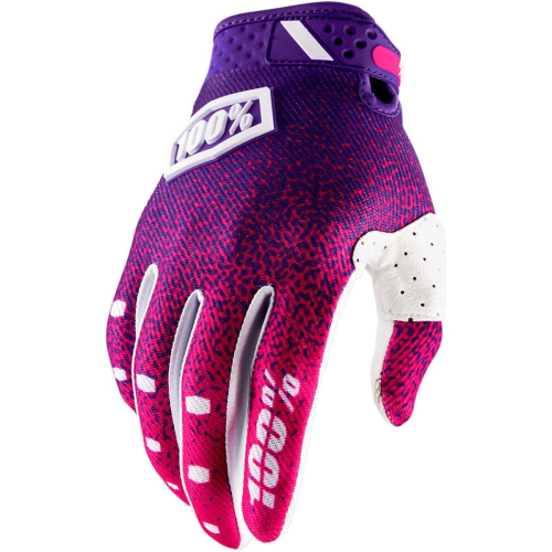100% - 100% Ridefit Gloves - 10001-053-13 - Pink/Purple - X-Large