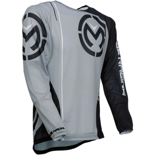 Moose Racing - Moose Racing Sahara Jersey - 2910-4970 - Gray/Black - Small