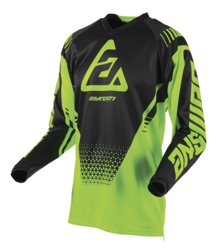 Answer - Answer Syncron Drift Youth Jersey - 0409-2930-9855 - Hyper Acid/Black - X-Large