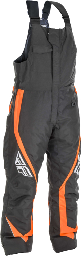 Fly Racing - Fly Racing Outpost Bib - 470-42283X - Black/Orange - 3XL