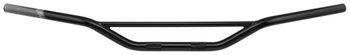 BikeMaster - BikeMaster 7/8in. Carbon Steel Handlebar - CR Mid Bend - Black - 111859