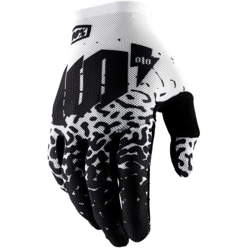 100% - 100% Calium Gloves - 10009-011-10 - Metal White - Small