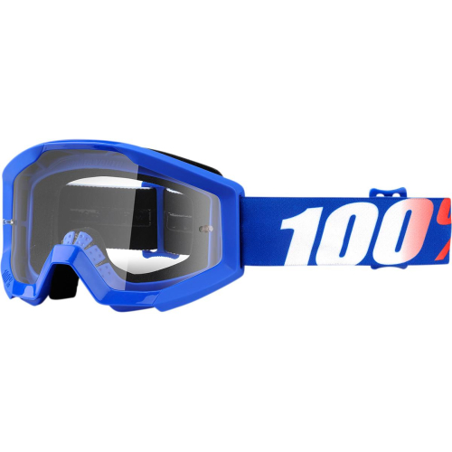 100% - 100% Strata Nation Youth Goggles - 50500-236-02 - Nation Purple / Clear Lens - OSFM