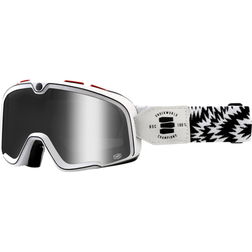 100% - 100% Barstow Death Spray Classic Goggles - 50002-241-02 - Death Spray / Silver Mirror Lens - OSFM