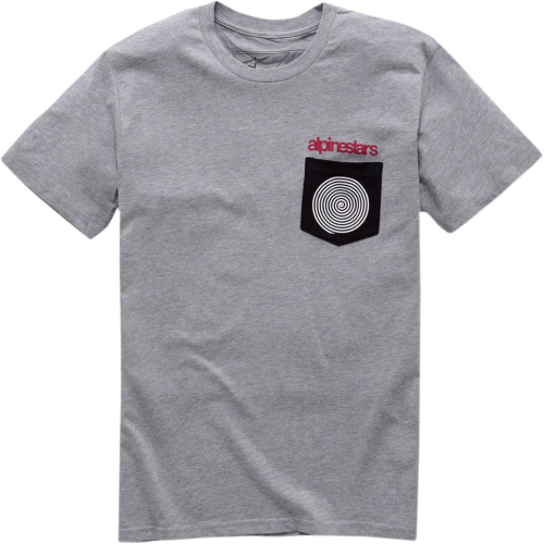 Alpinestars - Alpinestars Pocket Spiral T-Shirt - 1037720801026L - Heather Gray - Large