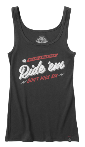 RSD - RSD Ride Em Womens Tank Top - 0804-1766-0055 - Black - X-Large