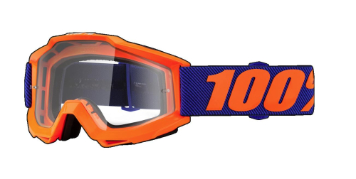 100% - 100% Accuri Origami Goggles - 50200-226-02 - Origami / Clear Lens - OSFM