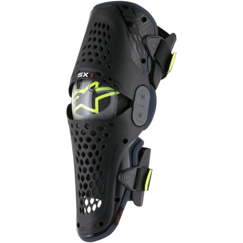 Alpinestars - Alpinestars SX-1 Knee Guard - 6506316-104-2XL - Black/Anthracite - 2XL