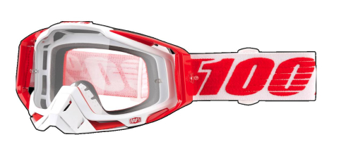 100% - 100% Racecraft Bilal Goggles - 50100-219-02 - Bilal / Clear Lens - OSFM