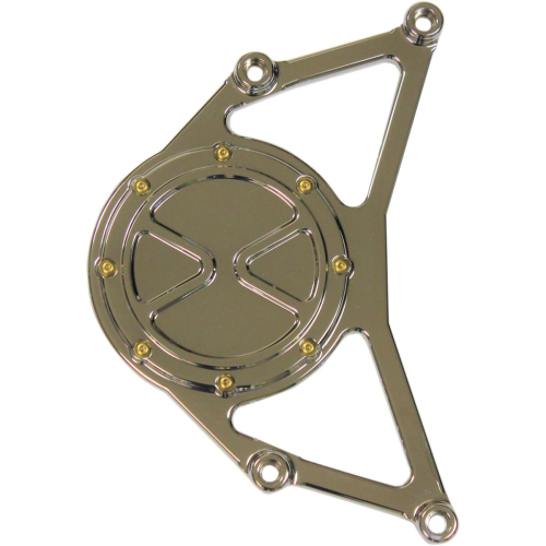 Carl Brouhard Designs - Carl Brouhard Designs Bomber Series Drive Pulley - Chrome - DP-BSIS-C