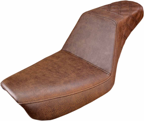 Saddlemen - Saddlemen Step-Up Rear LS Seat - Brown - 804-04-173BR