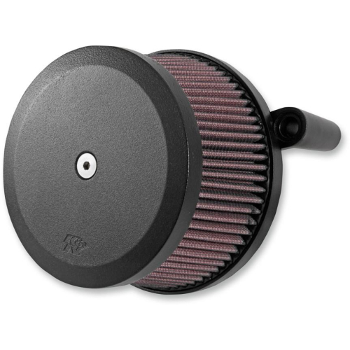 K&N Engineering - K&N Engineering Street Metal Custom Intake System (Large Capacity) - Hammer with Black Finish - RK-3933XB