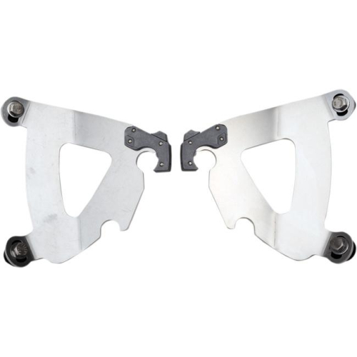 Memphis Shades - Memphis Shades Plate for Road Warrior Fairing - Polished - MEK1729