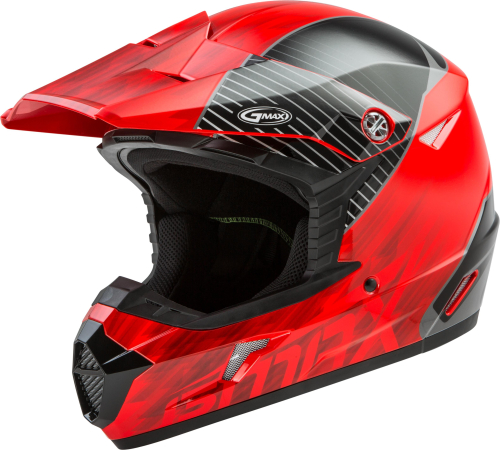 G-Max - G-Max MX46 Colfax Youth Helmet - G3463031 - Red/Black - Medium