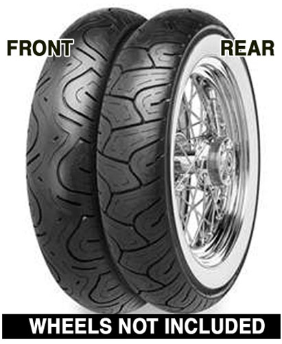 Continental - Continental Milestone CM2 Rear Tire - White Wall - 130/90H-16 - 248170