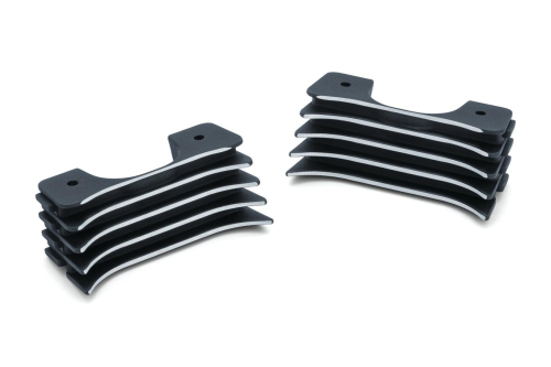 Kuryakyn - Kuryakyn Spark Plug Cover - Black & Machined - 7184