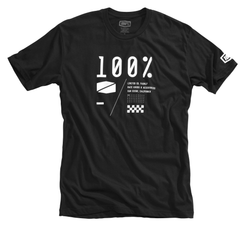 100% - 100% Portia T-Shirt - 32073-001-10 - Black - Small