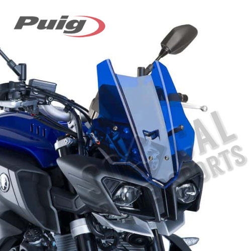 PUIG - PUIG Racing Windscreen - Blue - 8917A