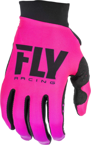 Fly Racing - Fly Racing Pro Lite Womens Gloves - 372-82803 - Neon Pink/Black - 3
