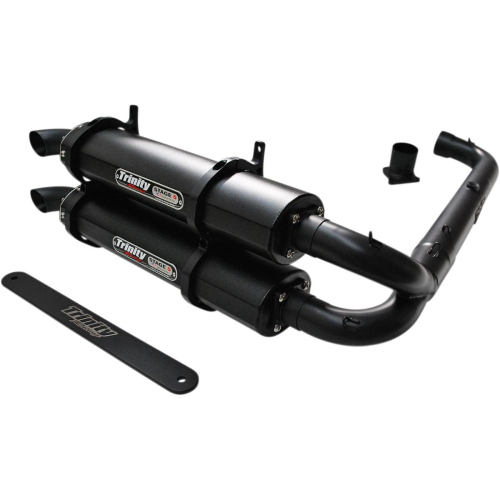 Trinity Racing - Trinity Racing Cerakote Dual Full Exhaust System - TR-4153-CB