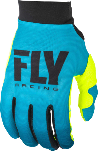 Fly Racing - Fly Racing Pro Lite Womens Gloves - 372-82903 - Blue/Hi-Vis - 3