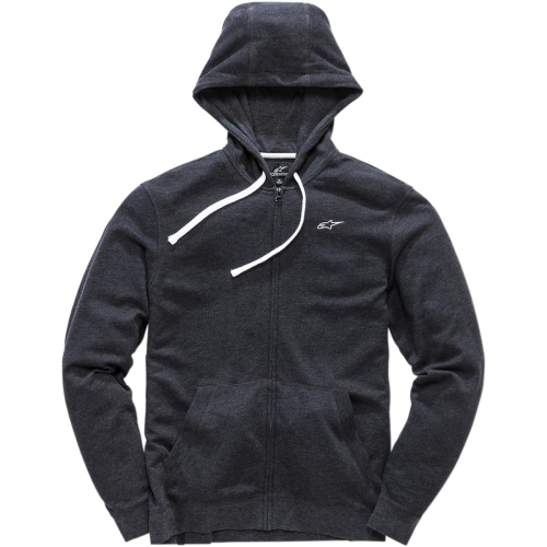 Alpinestars - Alpinestars Bona Fide Fleece Zip Front Hoody - 1018-53008-10-2X - Black - 2XL