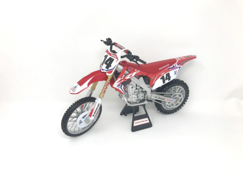 New Ray Toys - New Ray Toys Offroad 1:12 Scale Motorcycle - Team Honda HRC CRF450R 2017 - 57933