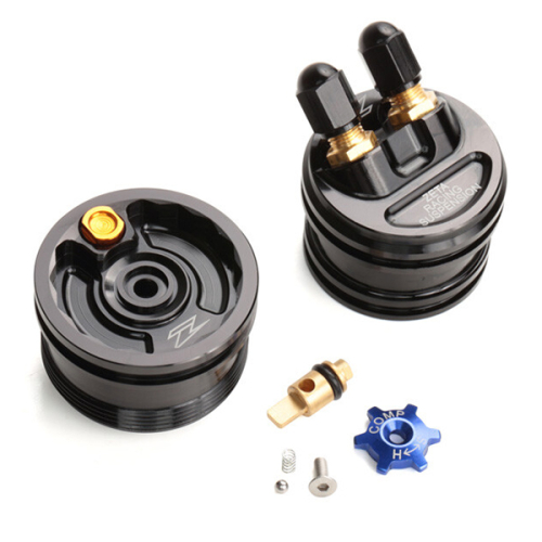ZETA - ZETA Fork Caps - Black - ZE56-10090