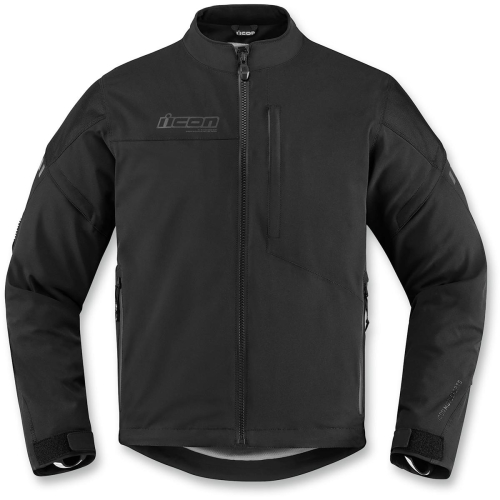 Icon - Icon Tarmac Waterproof Jacket - XF-2-2820-4024 - Black - Small