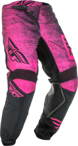 Fly Racing - Fly Racing Kinetic Noiz Youth Pants - 372-53822 - Neon Pink/Black - 22