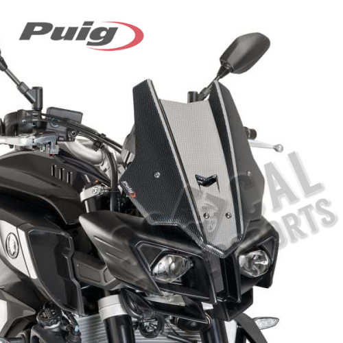 PUIG - PUIG Racing Windscreen - Carbon Look - 8917C
