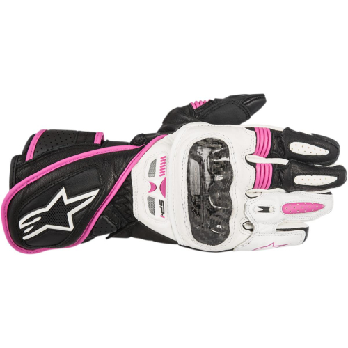 Alpinestars - Alpinestars Stella SP-1 Womens Gloves  - 3518115-1239-L - Black/White/Fuchsia - Large