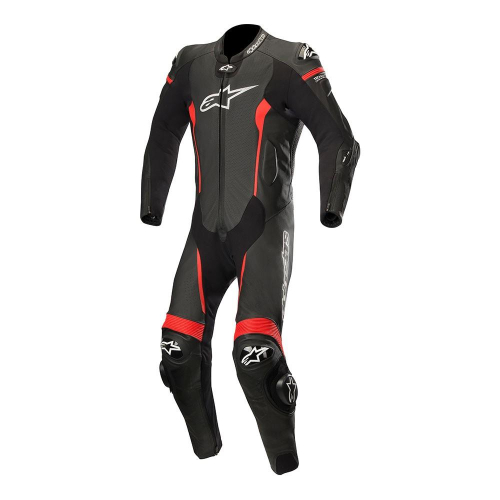 Alpinestars - Alpinestars Missile One-Piece Leather Suit - 3150118-13-46 - Black/Red - 36
