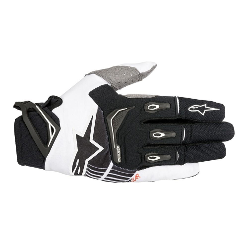 Alpinestars - Alpinestars Techstar Gloves - 3561018-12-L - Black/White - Large