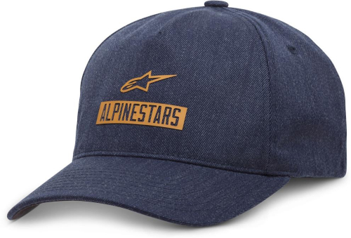 Alpinestars - Alpinestars Works Hat - 1037-81022-7000 -S/M - Navy/Heather - Sm-Md