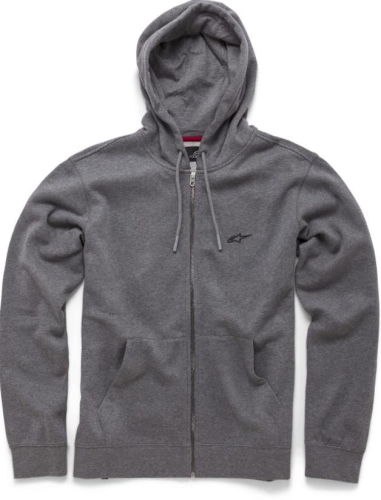 Alpinestars - Alpinestars Effortless Fleece Zip Front Hoody - 1037-53111-111-2X - Heather Gray - 2XL