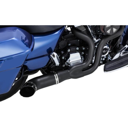 Python - Python Rayzer 2:1 Exhaust System - Black - 1800-2194