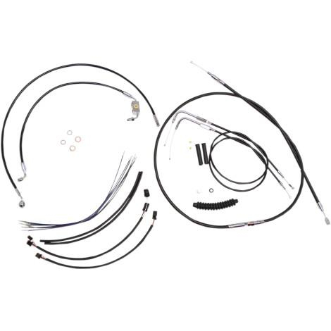 Magnum - Magnum Black Vinyl XR Handlebar Installation Kit for 15-17in. Ape - 489552